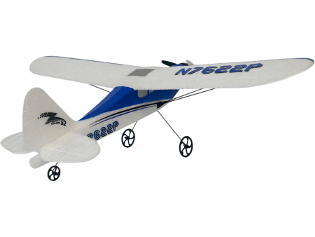 Фото Радиоуправляемый самолет Volantex RC Sport Cub 400мм (синий) 2.4G 2ch LiPo RTF with Gyro | Инномарт