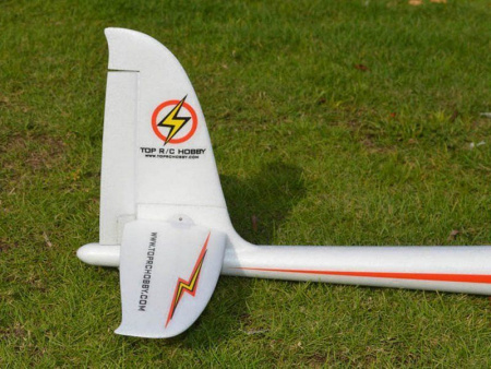 Фото Радиоуправляемый планер Top RC Lightning V1 (Propeller Power System) 1500мм 2.4G 4-ch LiPo RTF | Инномарт