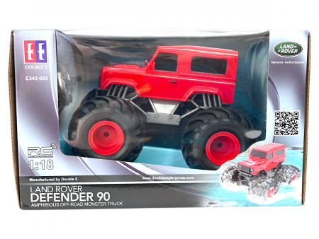 Фото Радиоуправляемая машина-амфибия Double Eagle Land Rover Bigfoot 1/18 4WD 2.4G RTR | Инномарт