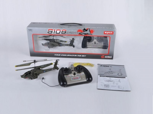 Р/У вертолет Syma S109G Gyro IR RTF | Инномарт