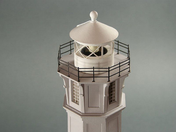 Сборная картонная модель Shipyard маяк Lighthouse Alcatraz (№28), 1/72 | Инномарт