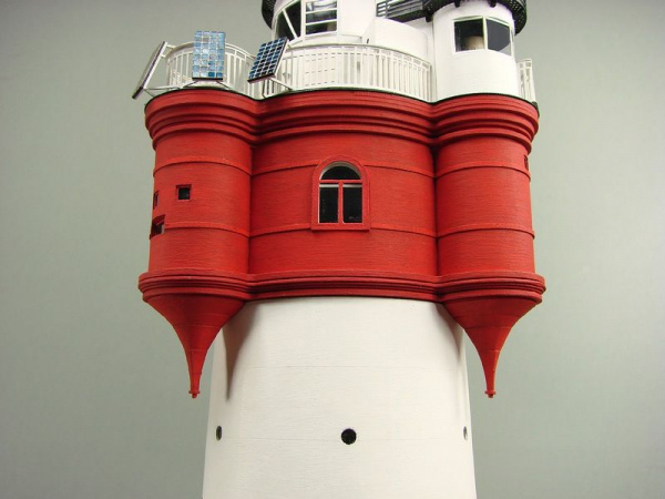 Сборная картонная модель Shipyard маяк Roter Sand Lighthouse (№46), 1/87 | Инномарт