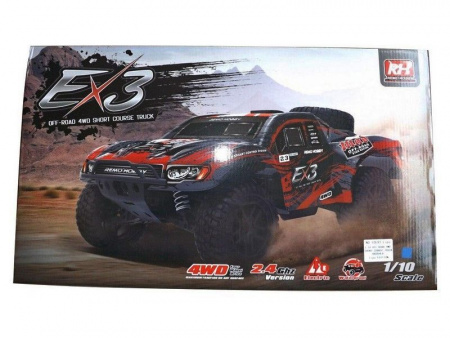 Фото Радиоуправляемый шорт-корс Remo Hobby EX3 (синий) 4WD 2.4G 1/10 RTR | Инномарт