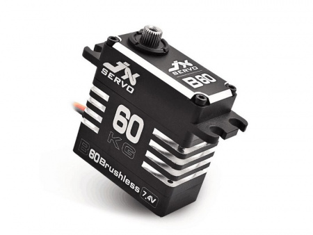 Фото Сервомашинка цифровая JX Servo B60 (87г/62/0.11/7.4V) бесколлекторная, Full metal | Инномарт