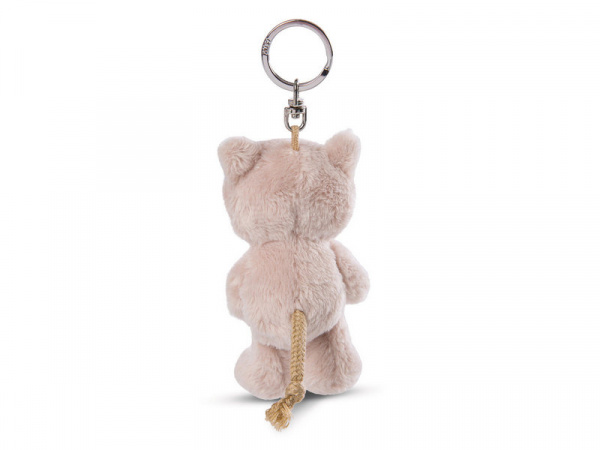 Мягкая игрушка NICI Снежная лиса, брелок 10 см | Инномарт