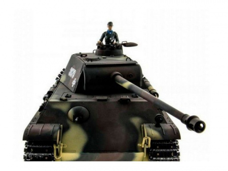 Фото Р/У танк Taigen 1/16 Panther type G с ИК пушкой HC вер., башня на 360, подшипники в ред, V3 2.4G RTR | Инномарт
