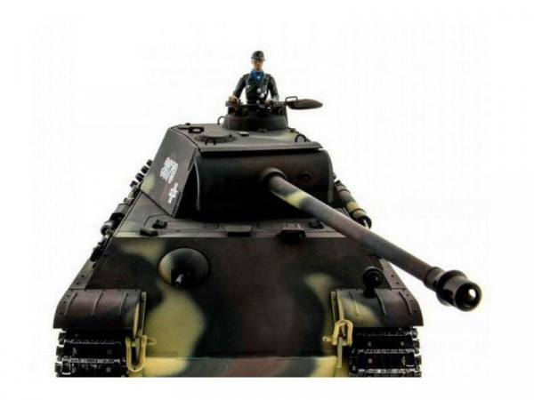 Р/У танк Taigen 1/16 Panther type G с ИК пушкой HC вер., башня на 360, подшипники в ред, V3 2.4G RTR | Инномарт