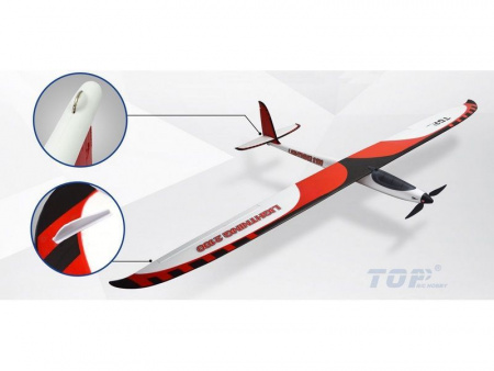 Фото Радиоуправляемый планер Top RC Lightning 2100 (Propeller Power System) 2100мм 2.4G 4-ch LiPo RTF | Инномарт