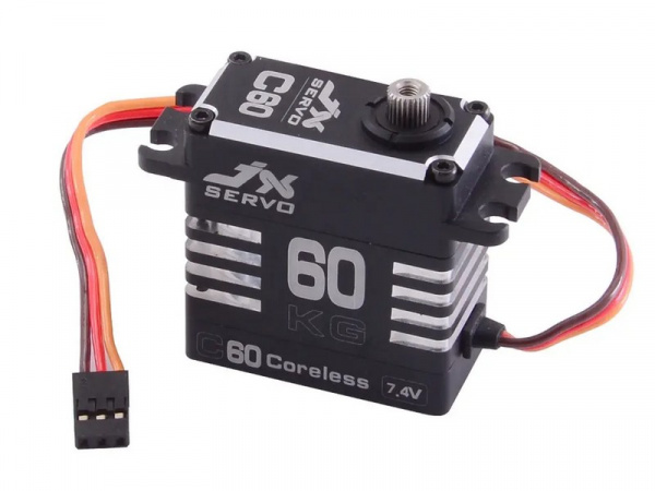 Сервомашинка цифровая JX Servo C60 (87г/62/0.11/7.4V) Full metal