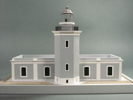 Фото Сборная картонная модель Shipyard маяк Lighthouse Los Morrillos (№30), 1/72 | Инномарт