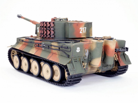 Фото Радиоуправляемый танк Taigen 1/24 Tiger 1 (Германия, поздняя версия), для ИК боя, камуфляж 2.4G RTR | Инномарт