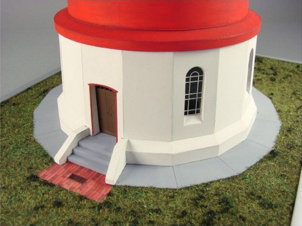 Сборная картонная модель Shipyard маяк Pellworm Lighthouse (№61), 1/87 | Инномарт