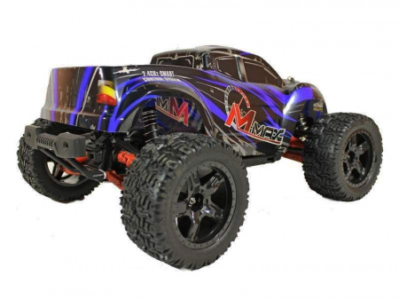 Фото Радиоуправляемый монстр Remo Hobby MMAX PRO UPGRADE (синий) 4WD 2.4G 1/10 RTR | Инномарт