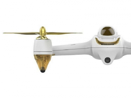 Фото Р/У квадрокоптер Hubsan X4 GPS, FHD + FPV, автовозврат, удержание, следуй за мной, 2.4G (белый) | Инномарт