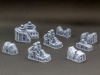 Фото Сборная модель Red Iron Models Боевой робот "Грозный" "БРМ-80УК", 1/72 | Инномарт