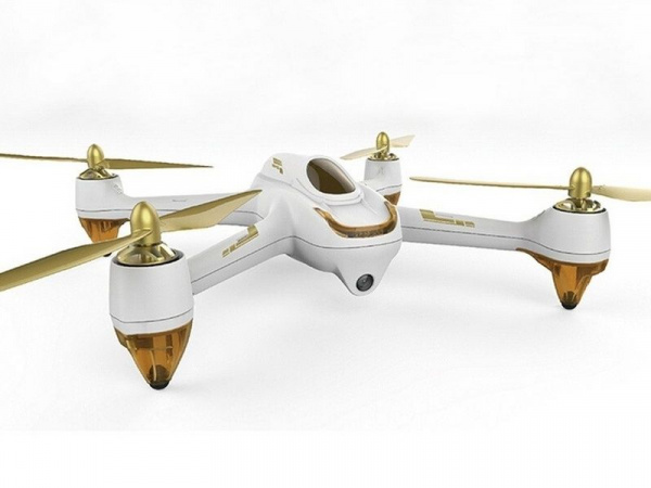 Р/У квадрокоптер Hubsan X4 GPS, FHD+FPV, автовозврат, удержание, следуй за мной, 2.4G (белый)