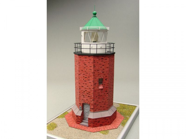 Сборная картонная модель Shipyard маяк Rotes Kliff Lighthouse (№87), 1/72 | Инномарт