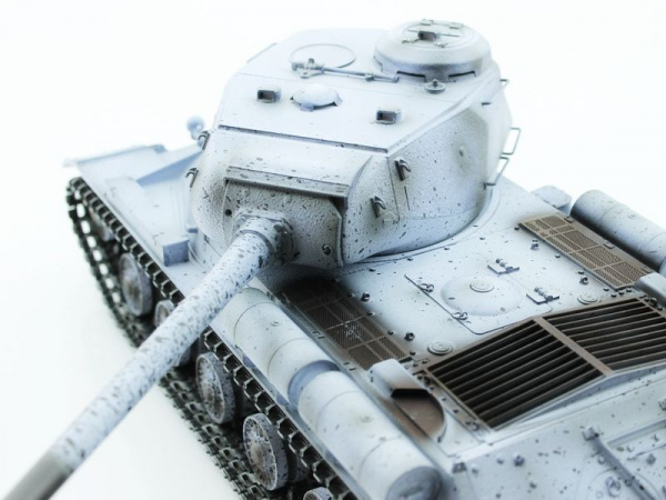 Р/У танк Taigen 1/16 ИС-2 модель 1944, СССР, зимний, (для ИК танкового боя) 2.4G | Инномарт