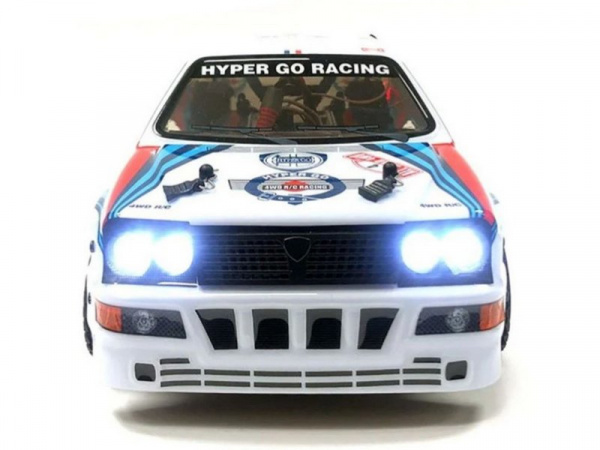 Радиоуправляемая машина для дрифта MJX Hyper Go 14302 Lancia Delta Brushless 4WD 2.4G LED 1/14 RTR | Инномарт