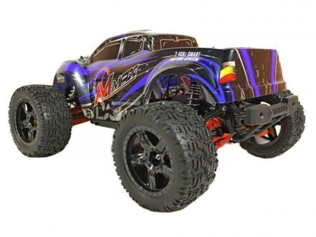 Фото Радиоуправляемый монстр Remo Hobby MMAX Brushless UPGRADE (синий) 4WD 2.4G 1/10 RTR | Инномарт