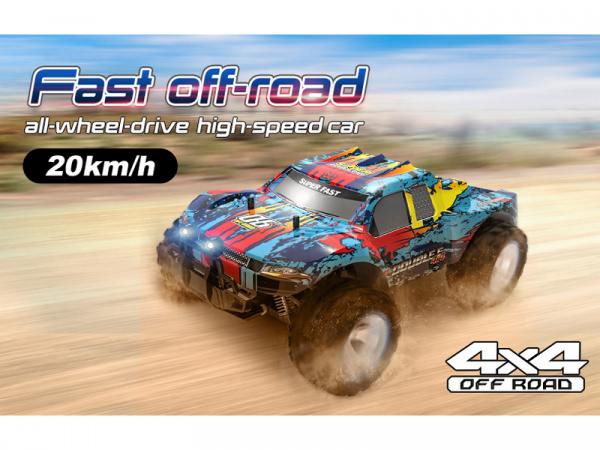 Радиоуправляемая багги Double Eagle RC Racing Truck 1/18 4WD 2.4G RTR | Инномарт