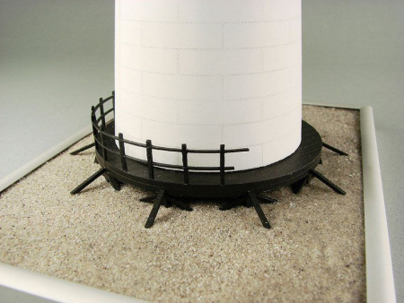 Фото Сборная картонная модель Shipyard маяк Cape Bowling Green Lighthouse (№61), 1/72 | Инномарт