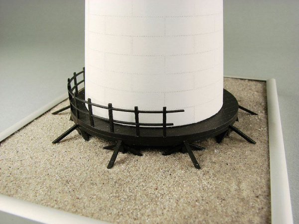 Сборная картонная модель Shipyard маяк Cape Bowling Green Lighthouse (№61), 1/72 | Инномарт