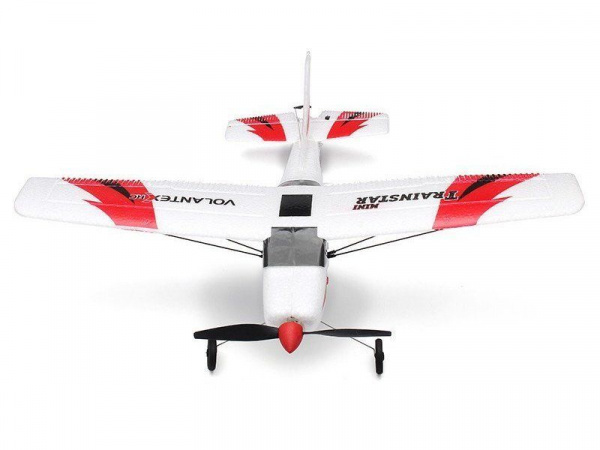 Радиоуправляемый самолет Volantex RC TrainStar Mini 400мм 2.4G LiPo RTF with Gyro | Инномарт